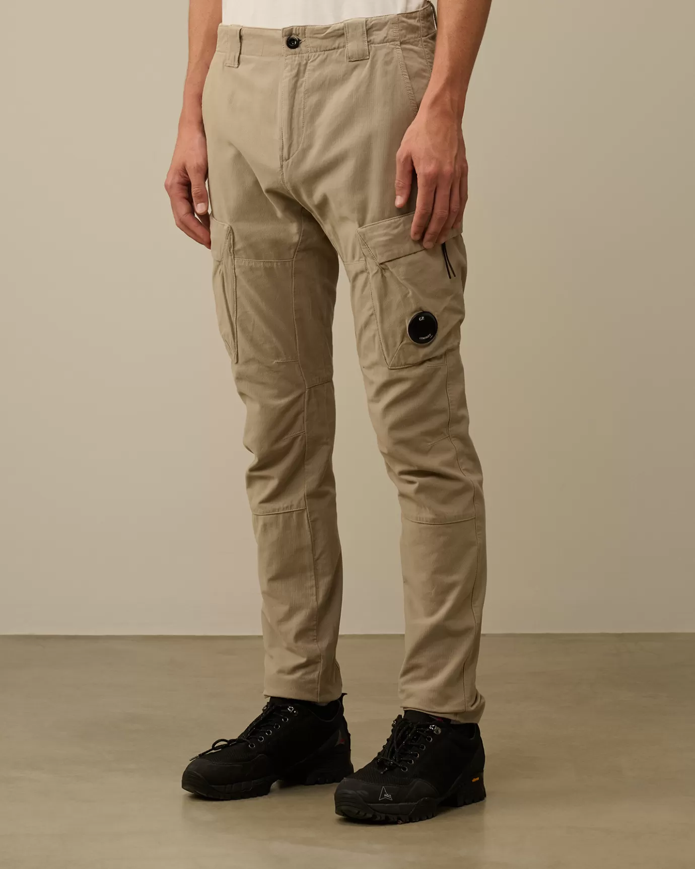 Ottoman Stretch Emerized Ergonomic Cargo Pants<C.P. Company Fashion