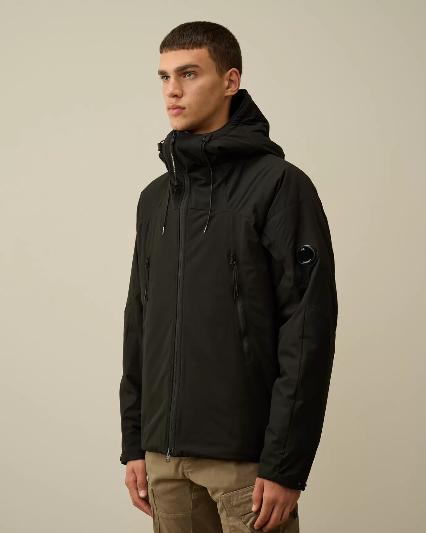 Pro-Tek Hooded Padded Jacket<C.P. Company Hot