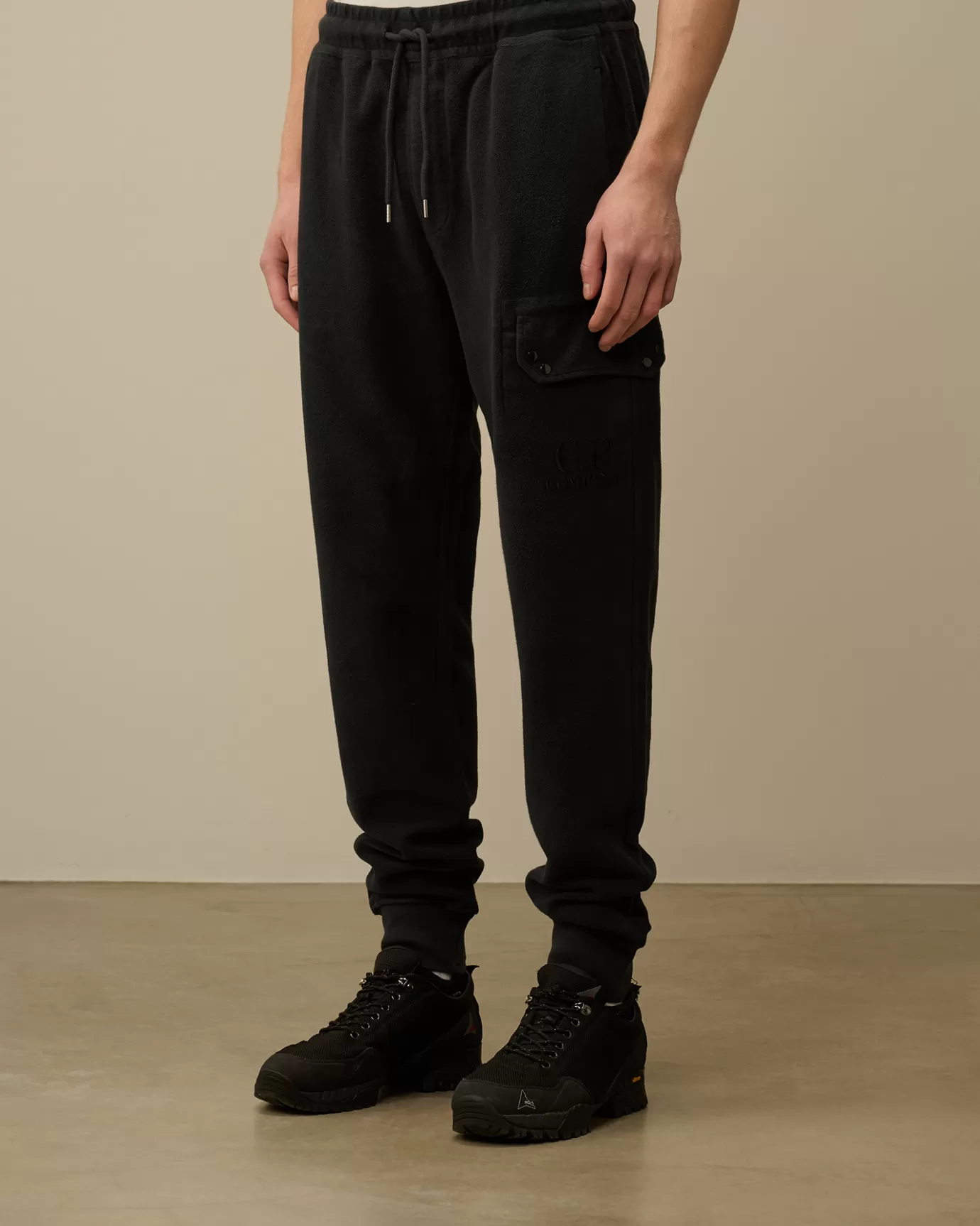 Reverse Brushed & Emerized Diagonal Fleece Sweatpants<C.P. Company Best Sale