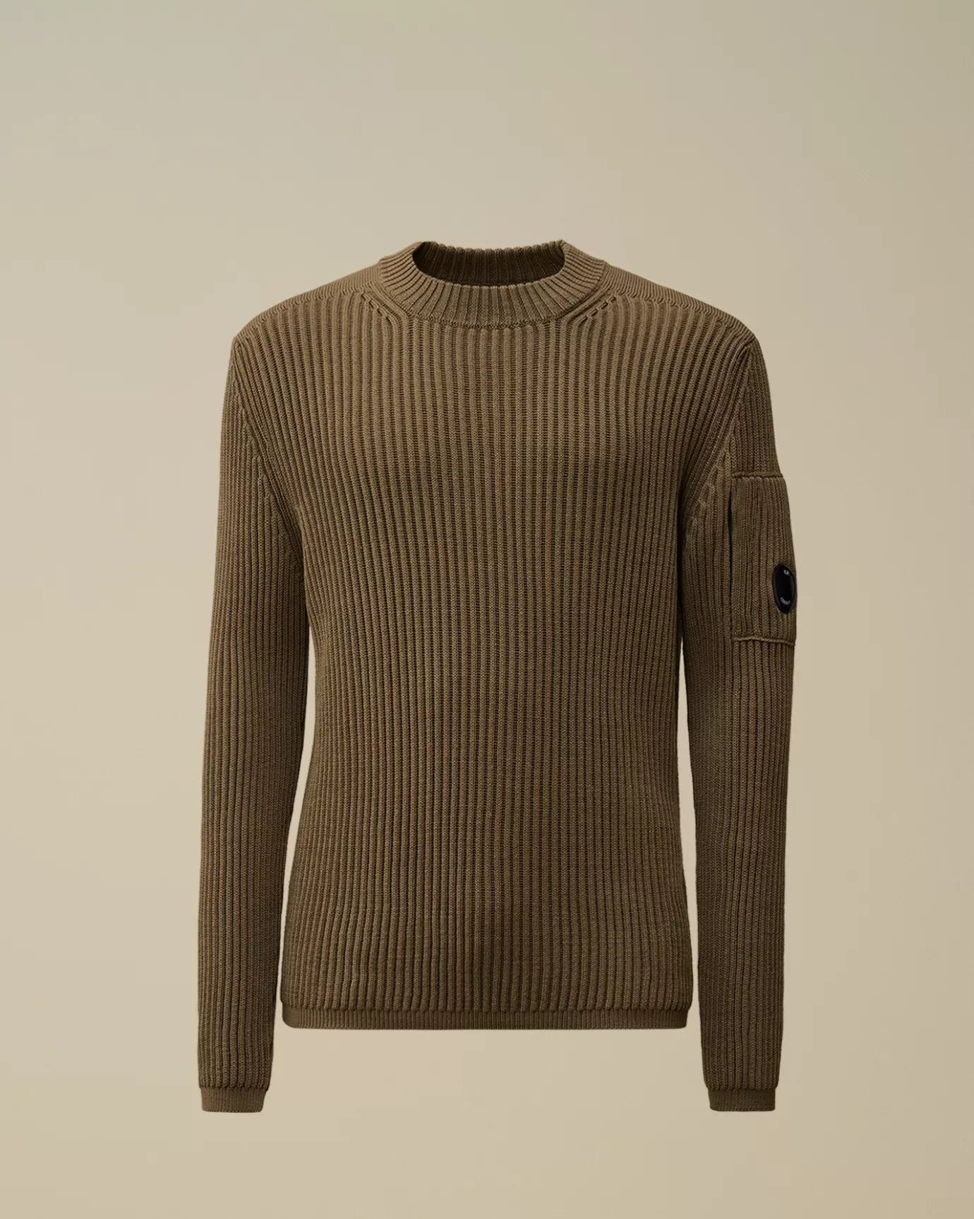 Re-Wool Funnel Neck Knit<C.P. Company Cheap