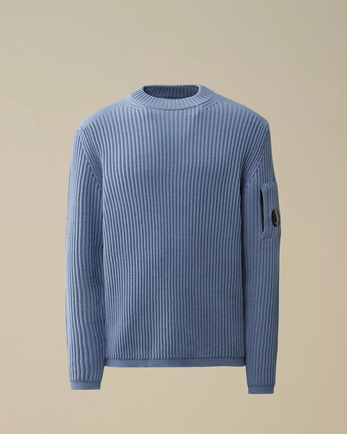 Re-Wool Funnel Neck Knit<C.P. Company Cheap