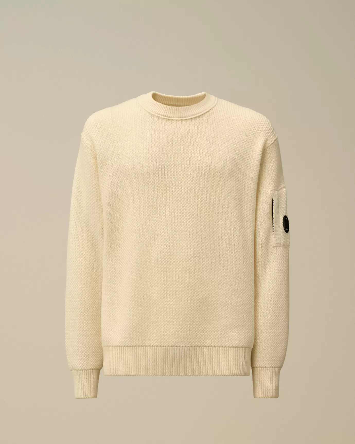 Re-Wool Lens Crewneck Knit<C.P. Company Hot