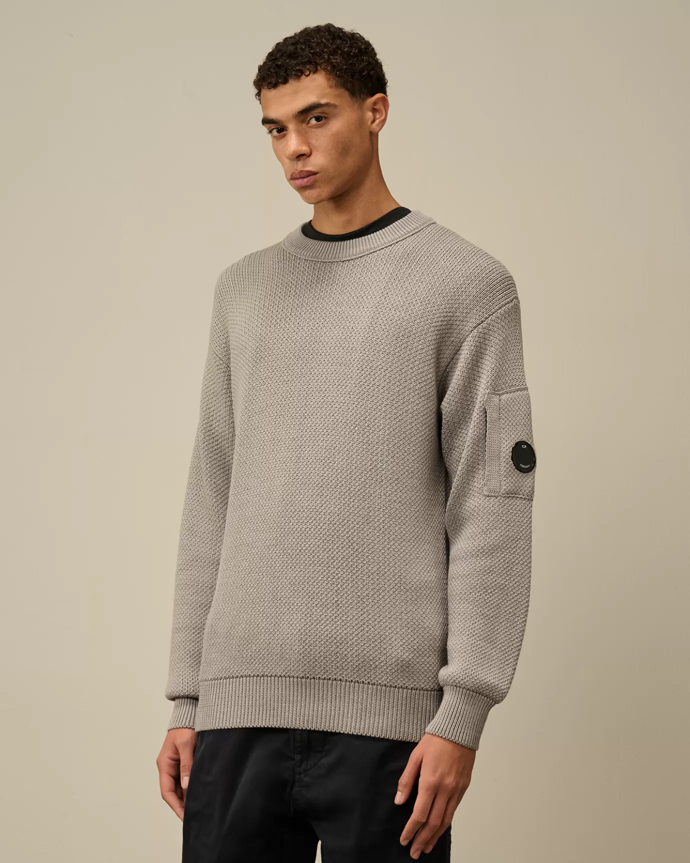 Re-Wool Lens Crewneck Knit<C.P. Company Best Sale