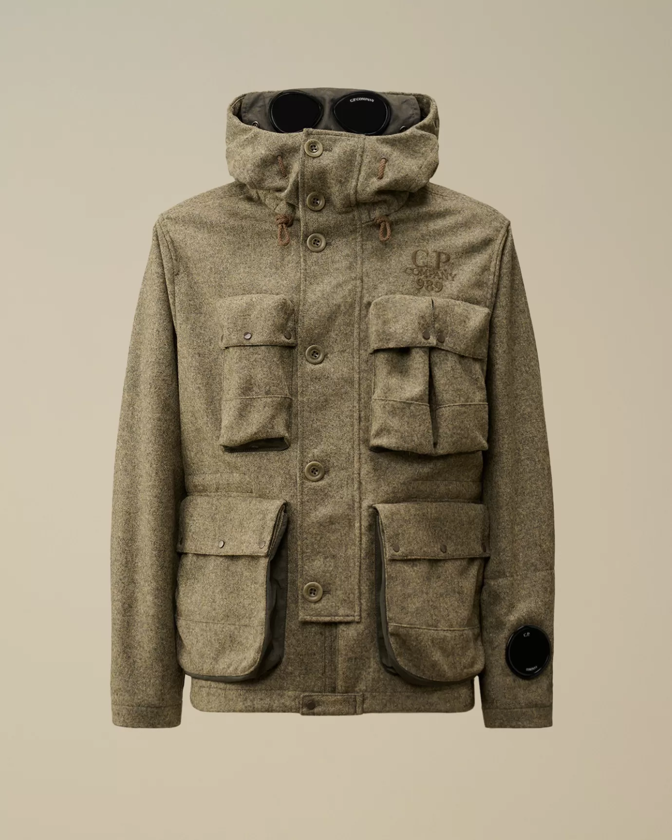 Shetland Twill Mille Jacket<C.P. Company Cheap