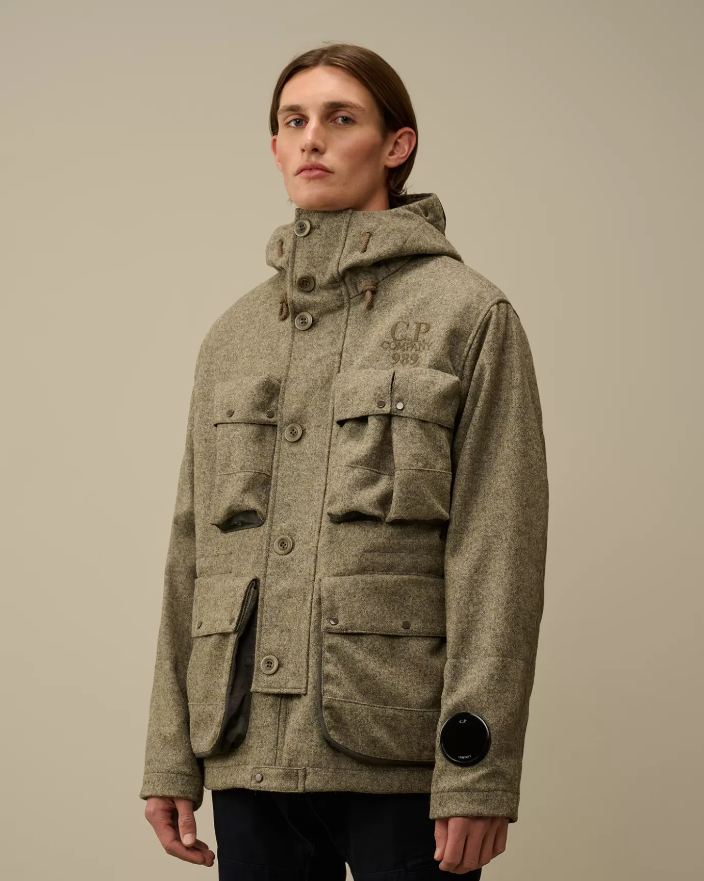 Shetland Twill Mille Jacket<C.P. Company Cheap