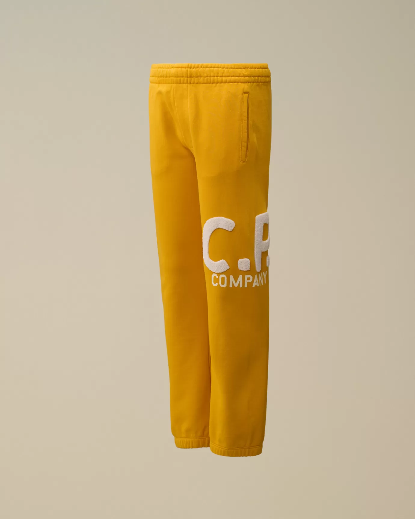 U16 Diagonal Fleece Big Logo Sweatpants<C.P. Company Cheap