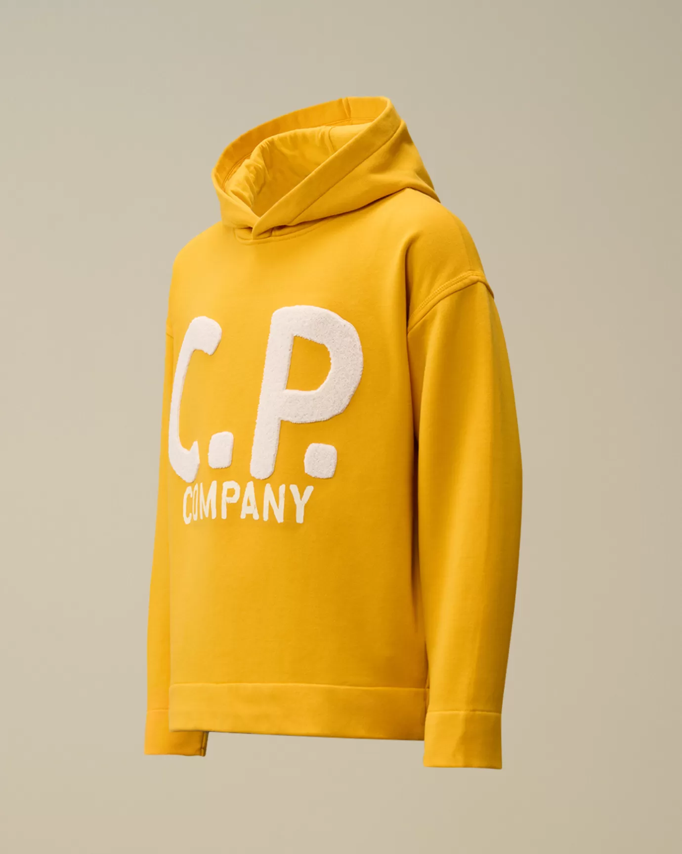 U16 Diagonal Fleece Boxy Hooded Sweatshirt<C.P. Company Fashion