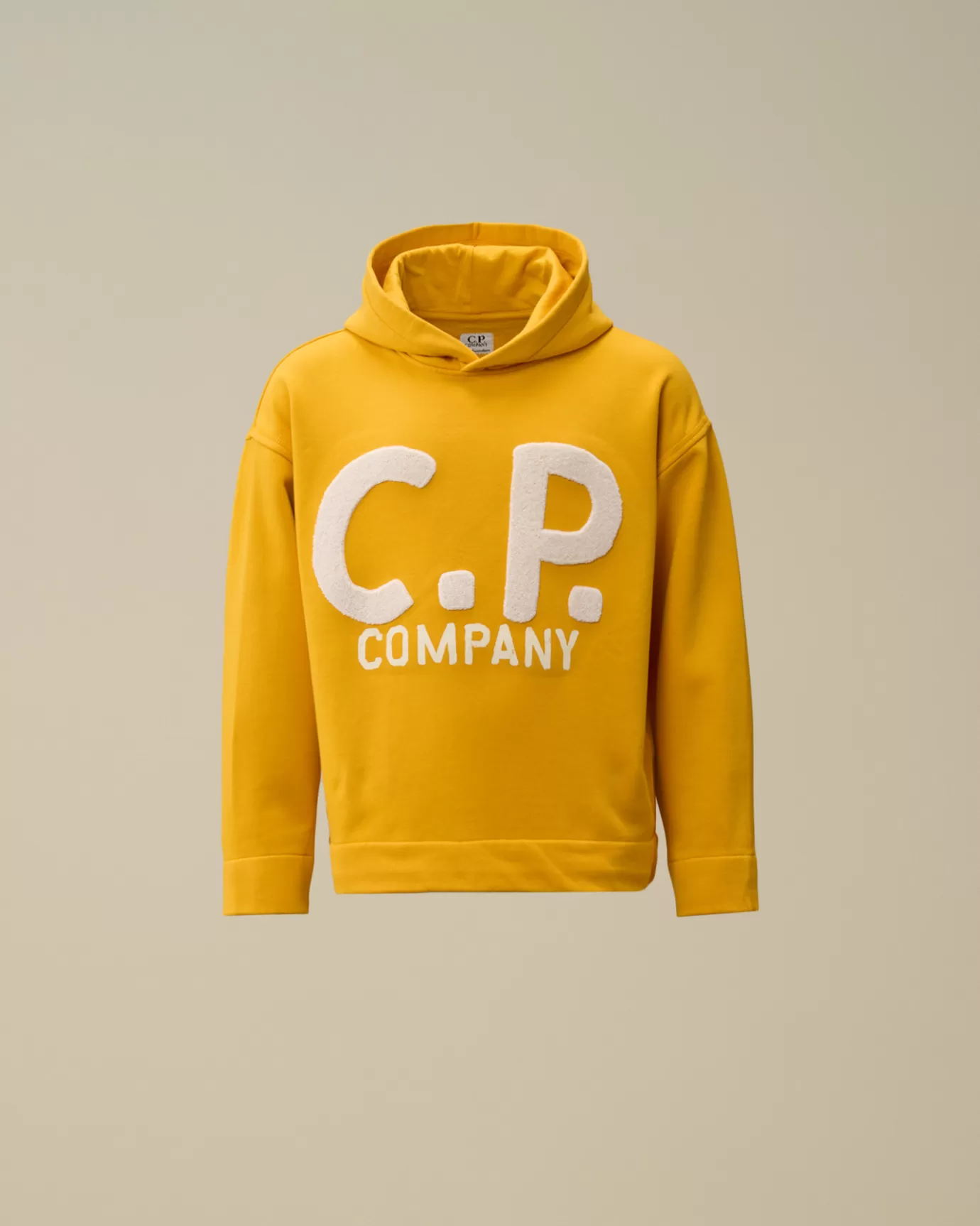 U16 Diagonal Fleece Boxy Hooded Sweatshirt<C.P. Company Cheap