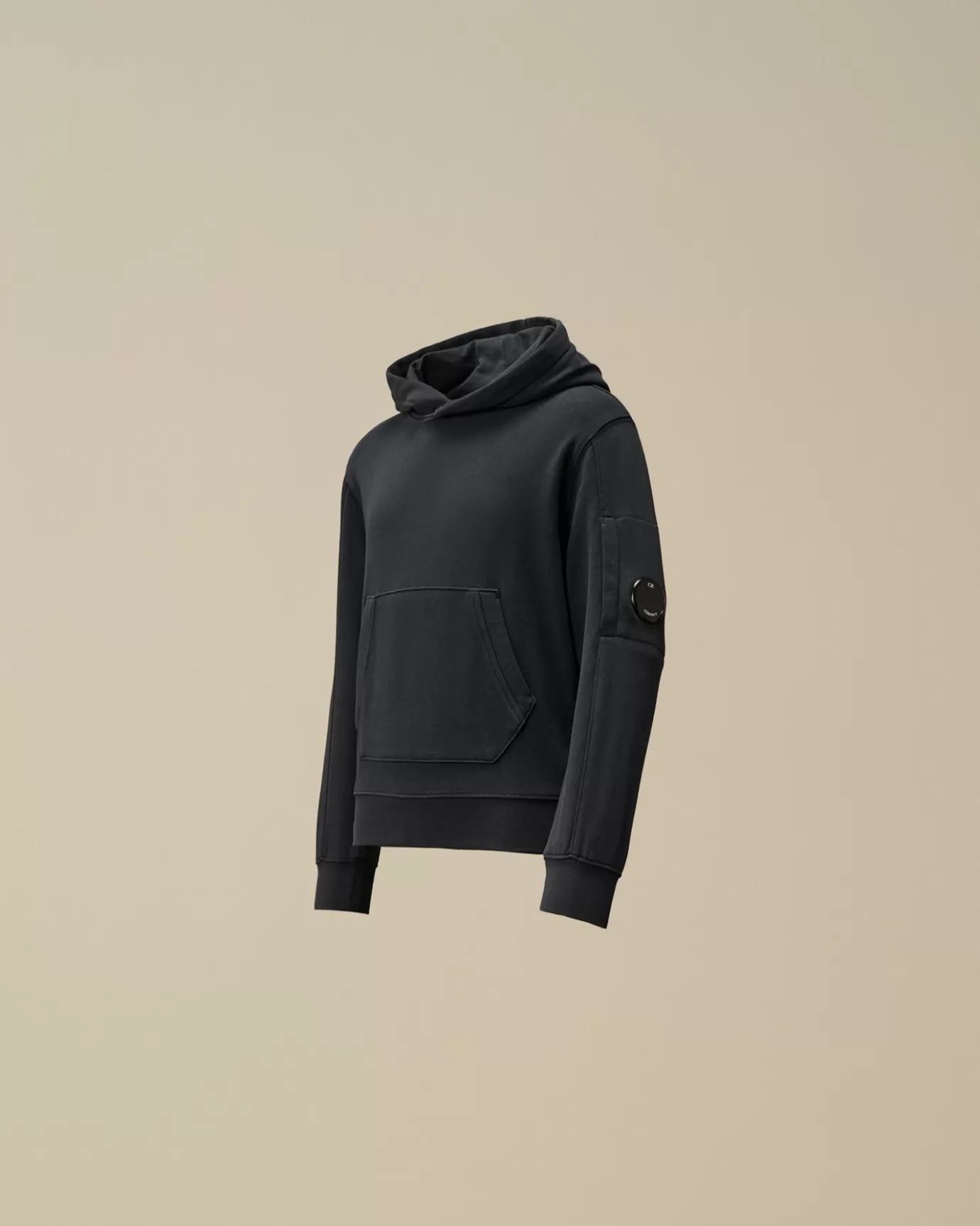 U16 Diagonal Fleece Hooded Sweatshirt<C.P. Company Sale