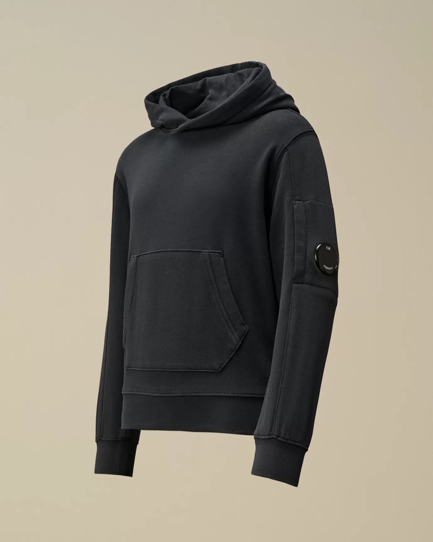 U16 Diagonal Fleece Hooded Sweatshirt<C.P. Company Cheap