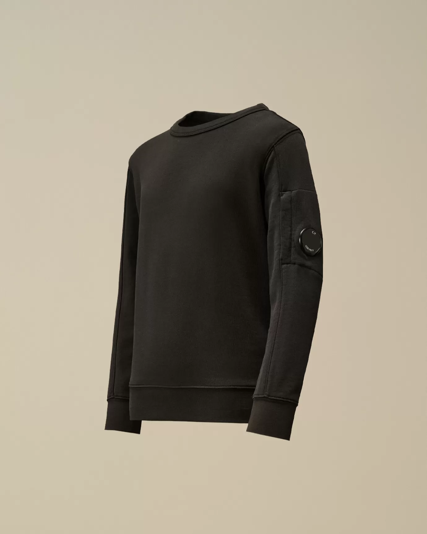 U16 Diagonal Fleece Lens Crew Neck Sweatshirt<C.P. Company Online