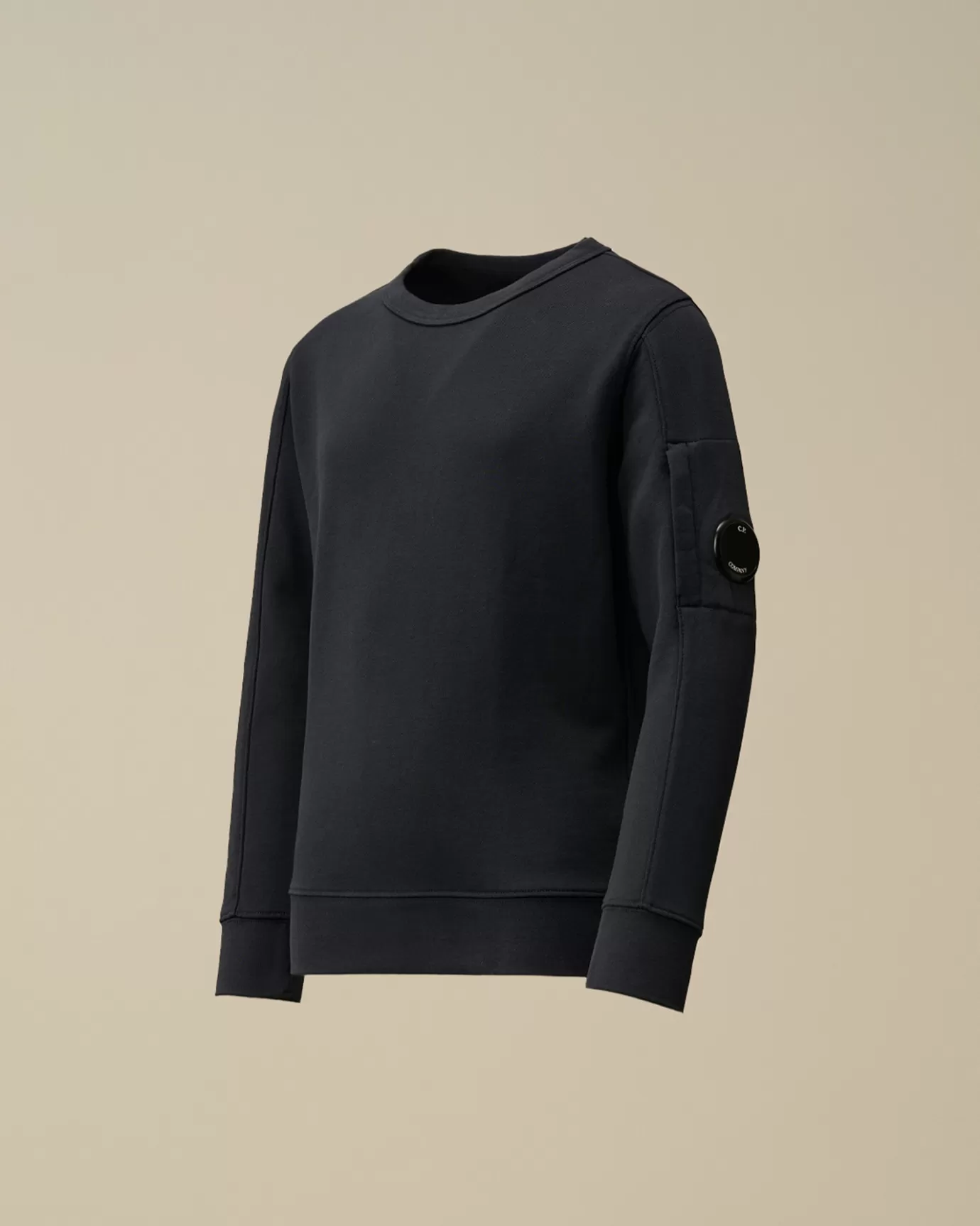 U16 Diagonal Fleece Lens Crew Neck Sweatshirt<C.P. Company Sale