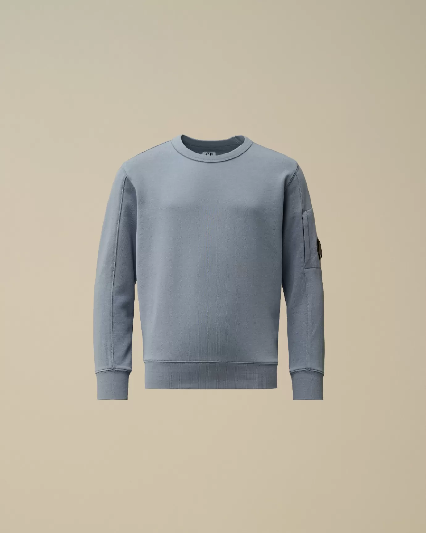 U16 Diagonal Fleece Lens Crew Neck Sweatshirt<C.P. Company Shop