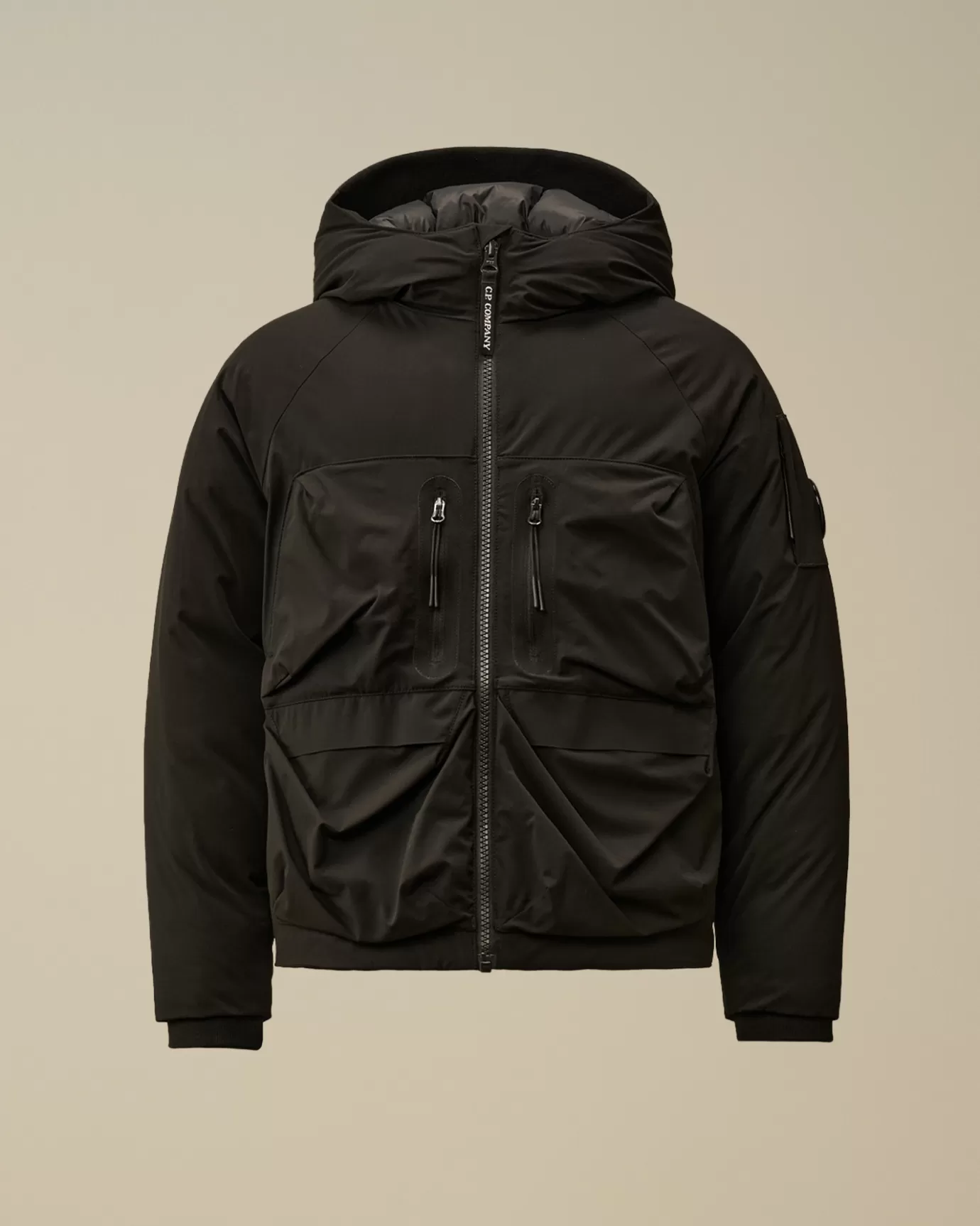 U16 Pro-Tek Down Hooded Jacket<C.P. Company Sale