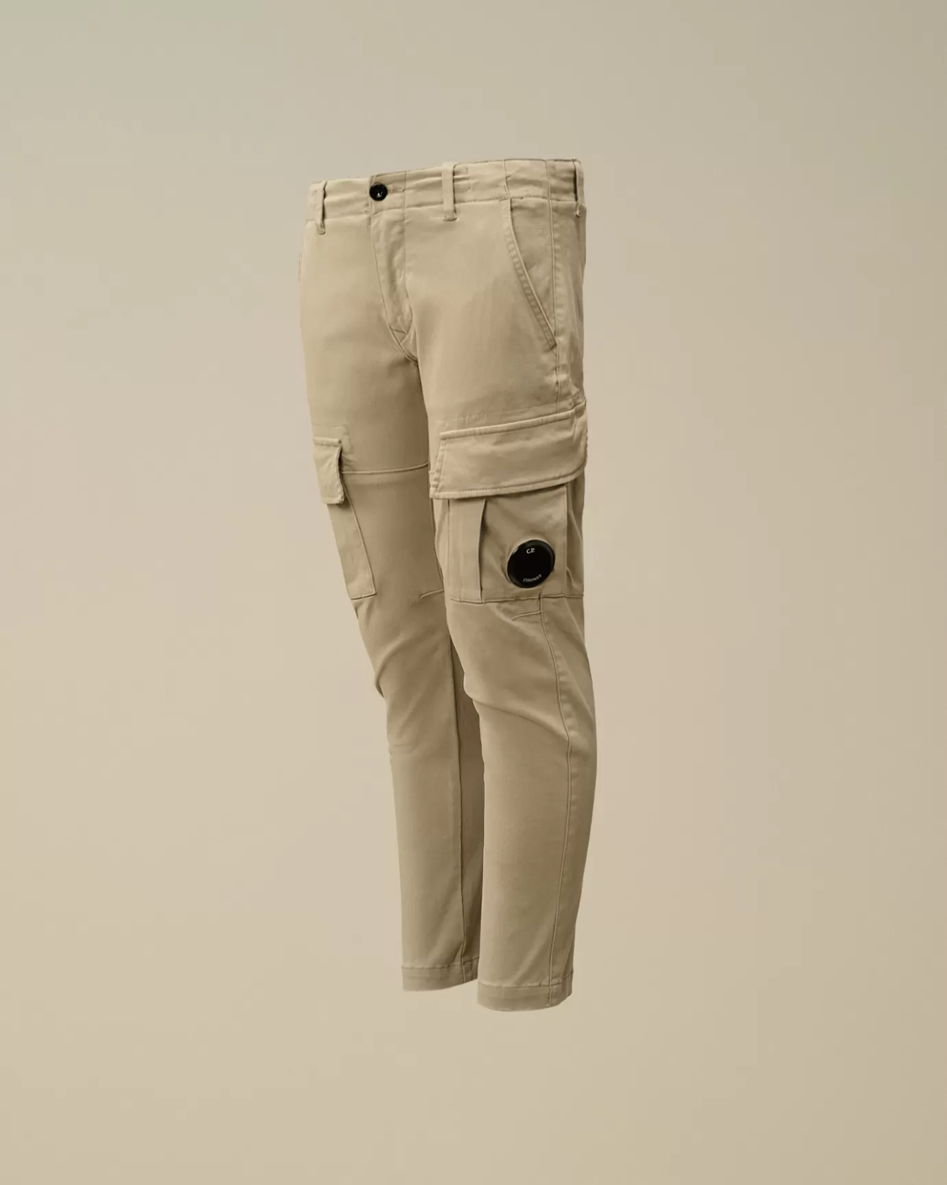 U16 Stretch Sateen Lens Cargo Pants<C.P. Company Fashion