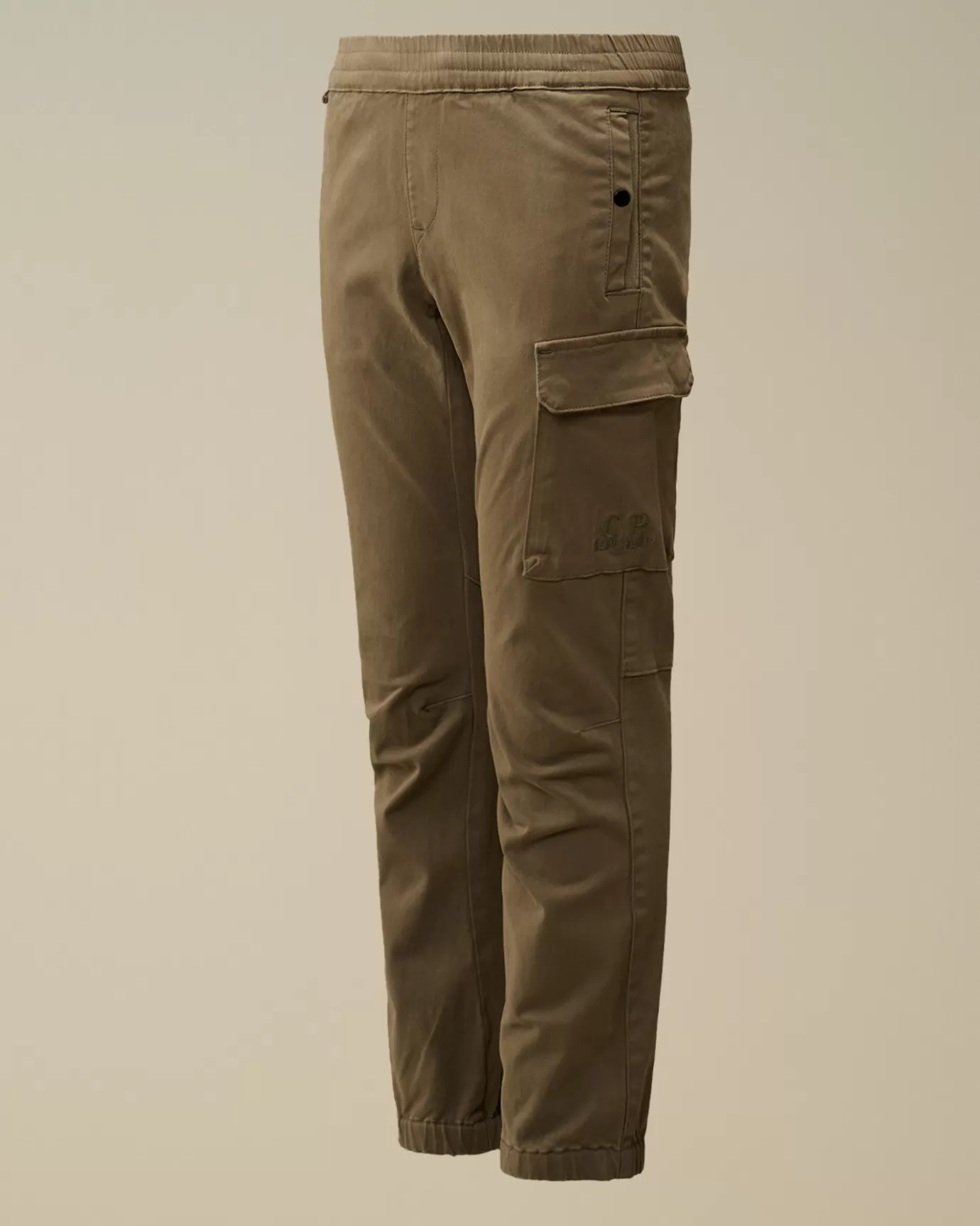 U16 Stretch Sateen Logo Pants<C.P. Company Best