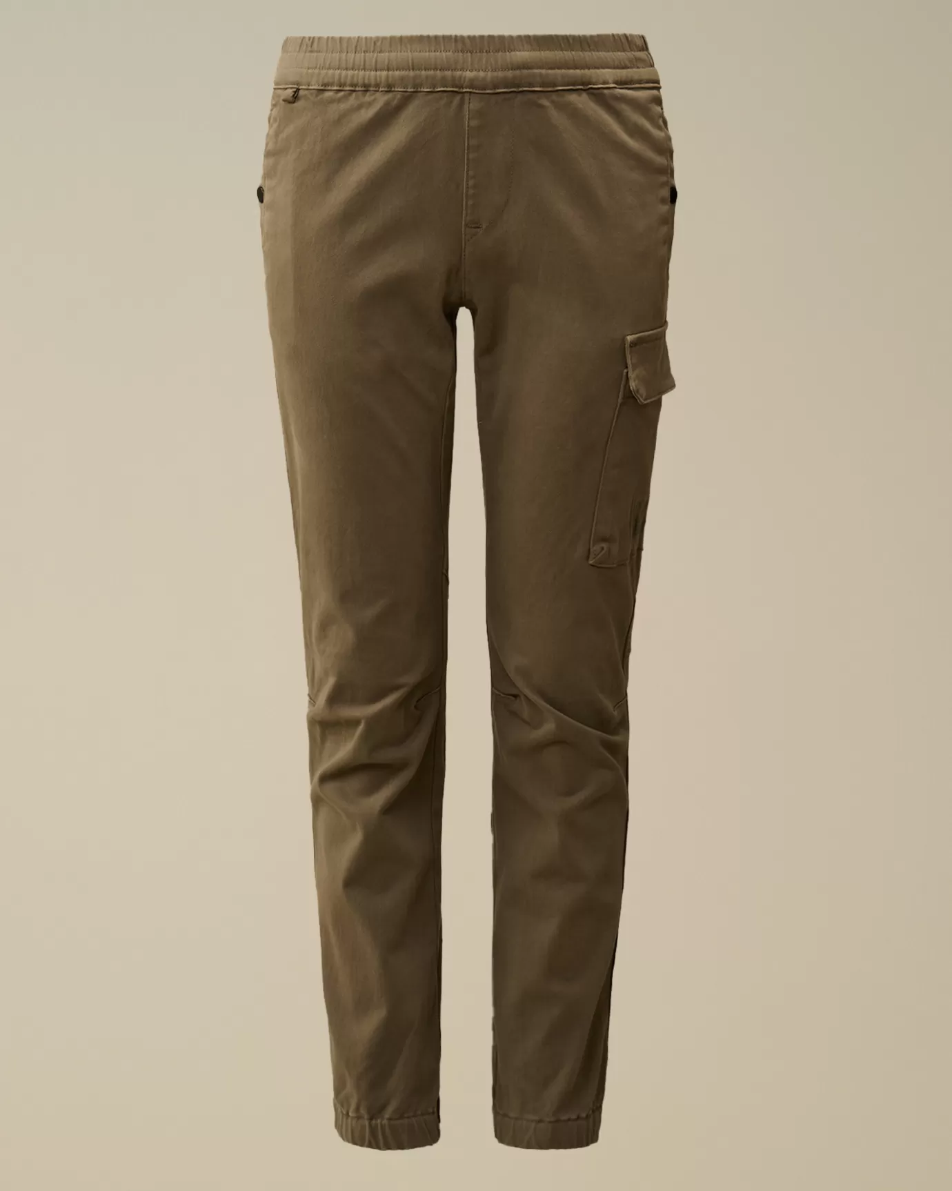 U16 Stretch Sateen Logo Pants<C.P. Company Best