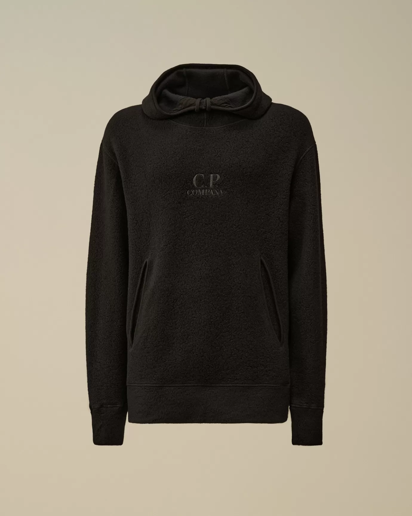 Wool Polar Fleece Hooded Sweatshirt<C.P. Company Outlet